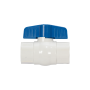 Valve à bille PVC blanc SCH40 - 2" collé